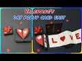 Valentines day Special Greeting Card Easy / Heart Popup Card / I Love You Greeting card DIY