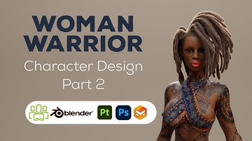 how to create 3d Stylized Character for animation | Part 2 | CC4 | Blender MD| PT timelapse tutorial