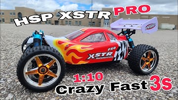 Crazy Fast RC Car! (HSP XSTR PRO Brushless Buggy) Redcat Tornado EPX Pro