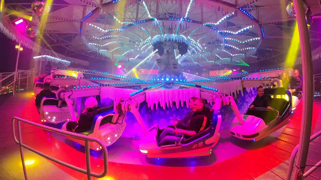 Terence Reeves Ice Jet | Off Ride POV Nottingham Goose Fair 2023