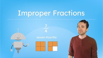 Improper Fractions - Fractions Greater Than 1