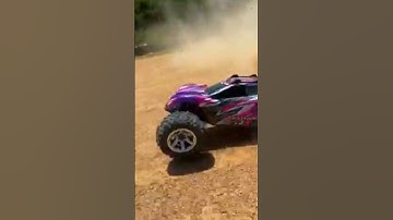 RC Traxxas Rustler 4X4 VXL BrushlessUnboxing & Testing - Chatpat toy tv#viral #youtube short video