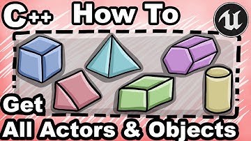 UE5 C++ 42 - Hoe krijg je alle acteurs van de klasse met C++? - Unreal Engine Tutorial Editor CPP...