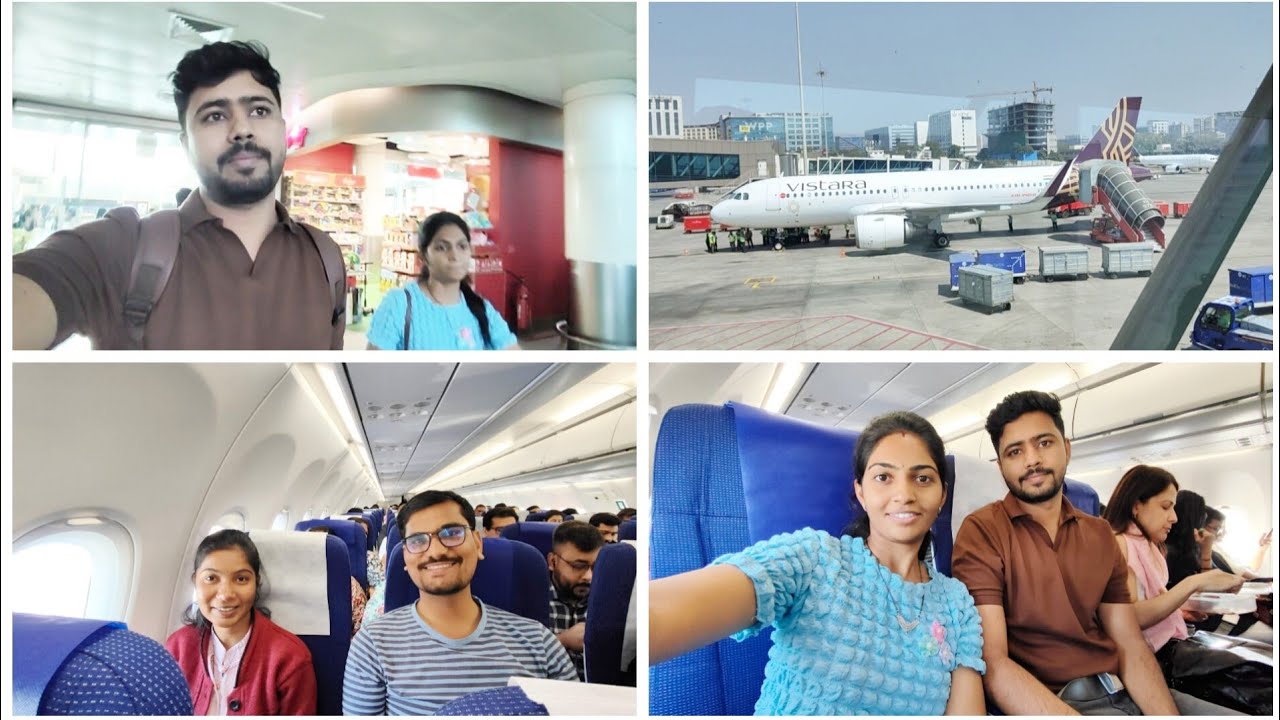 श्रृती आणि माझी पहिलीच flight ✈️ Mumbai to Delhi आणि फजेती 🥴😅😂