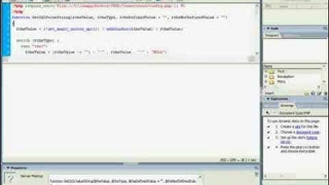 TUTORIAL MEMBUAT APLIKASI CRUD DENGAN MACROMEDIA DREAMWEAVER MX