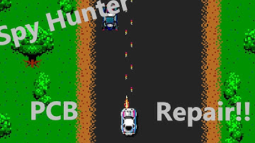 1983 Bally Midway Spy Hunter Refurb/Repair!  -  11/18/2022