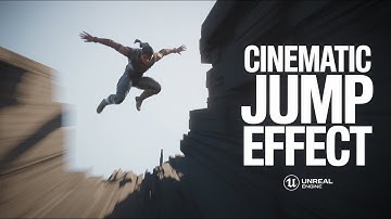 Insane Jump Slow-Mo Effect in Unreal Engine 5 (Blueprint Only Tutorial!)