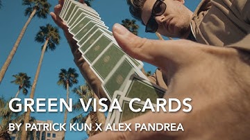 FREE Amazing Card Tricks with Green Visa Playing Cards | Patrick Kun