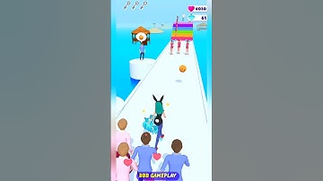 Makeover Run 💃🧜‍♀️🤴 New Update Gameplay Level-09 #shorts