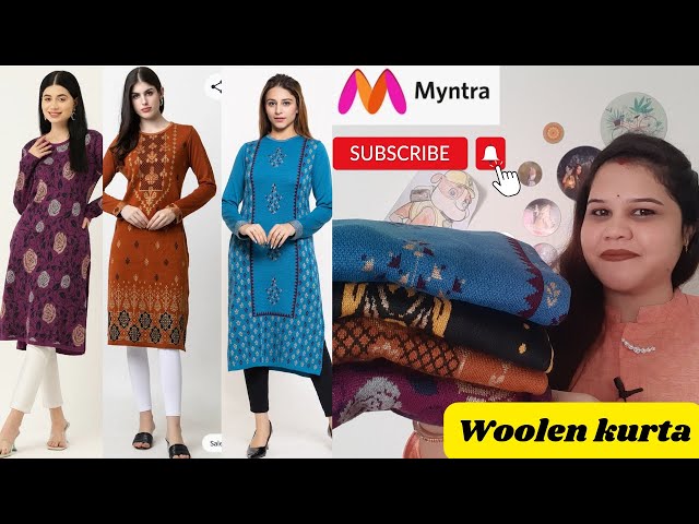 Wool Kurtas - Buy Wool Kurtas online in India