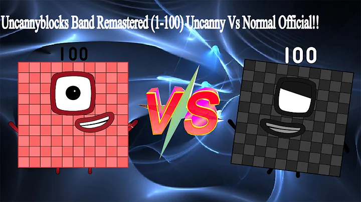 Uncannyblocks Band Remastered (1-100) Uncanny Vs Normal Official!! Remix-5 | Who win??