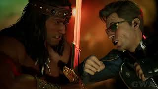 Conan The Barbarian Vs Johnny Cage New Intro - Mortal Kombat 1