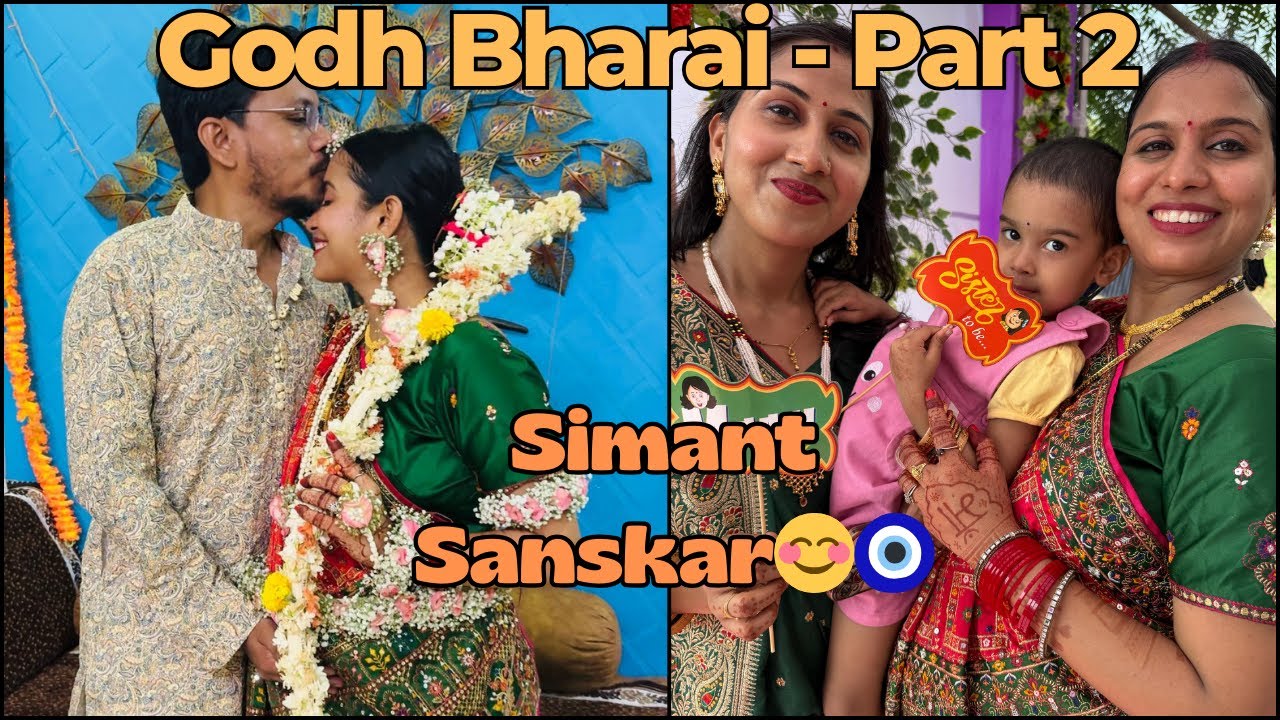 Godh Bharai Celebration | Simant Sanskar Part 2 | Reena Di #vlog #63 #babyshower #indianfamilyvlog