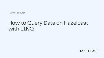 How to query data on Hazelcast with LINQ