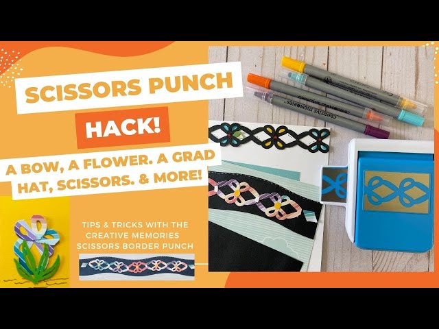 Scissors Punch For Scrapbooking: Scissors Border Punch - Creative Memories