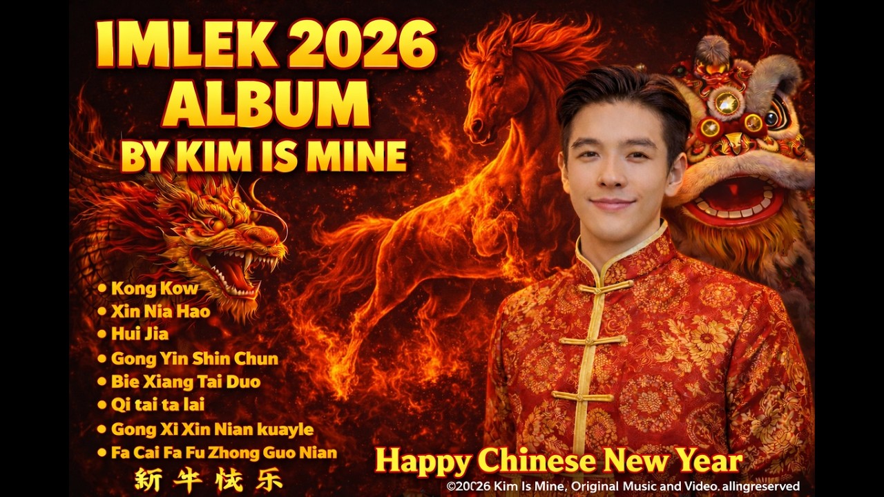 30 Menit Album Imlek 2026 – GONGXI - Kongkow - Xinnian Hao Happy Chinese New Year Original Song