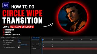 How To Make Radial Circle Wipe Transition In After Effects  #3 After Effects Tutorial