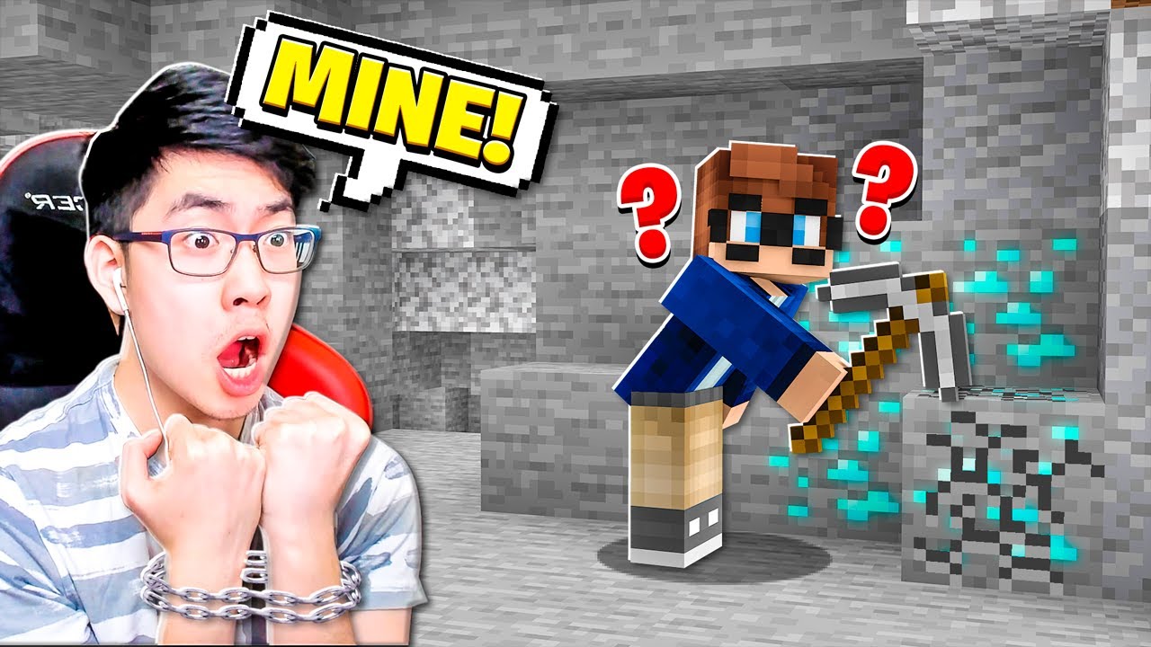 Only Using My Voice to Play Minecraft...