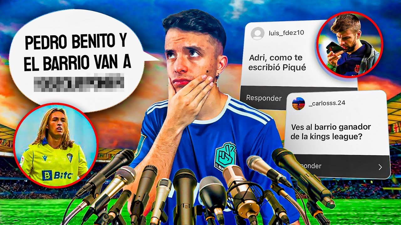 ¿El FICHAJE de PEDRO BENITO era INOCENTADA? | RdP El Barrio | Kings League Jornada 1