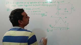 73  Toppling and shifting of normal when friction sufficient to avoid slipping and when not sufficie
