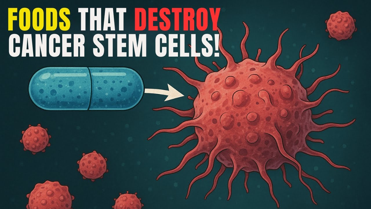 Dr  William Li Reveals: These Everyday Foods DESTROY Cancer Stem Cells!