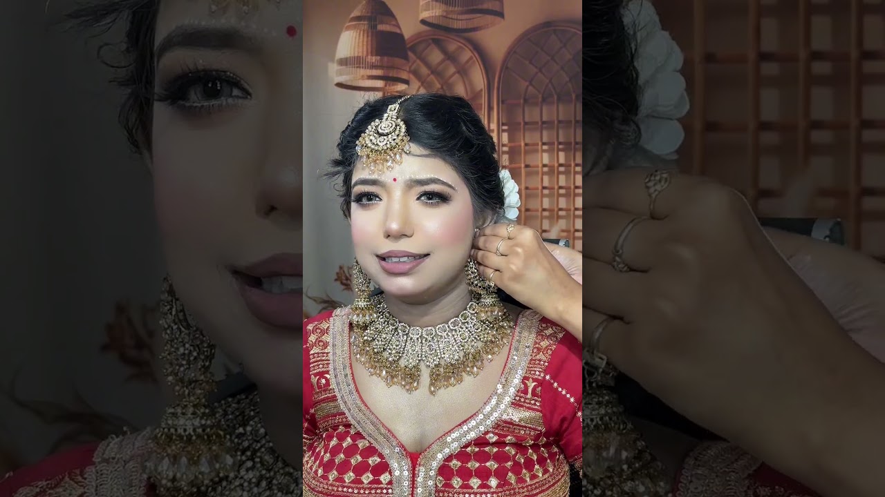 Non Bridal Makeup Look💄| khushimakeover | #youtubeshorts #shorts #makeup #khushi