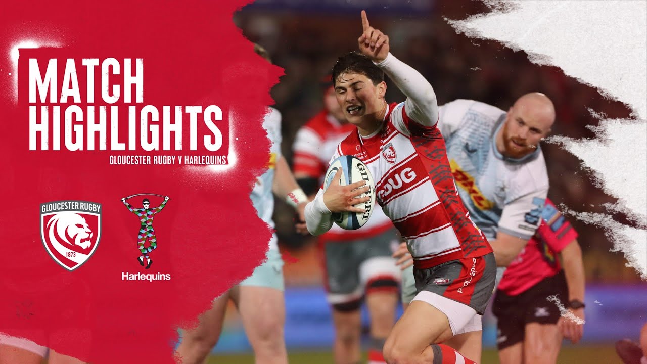 Highlights Gloucester Rugby v Harlequins