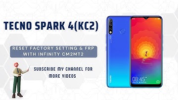 Tecno Spark 4 [ KC2 ] FRP Bypass/Unlock/ CM2 /tecno frp bypass