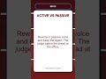 Active vs Passive Voice Quiz | Rewrite in passive voice and keep the agent: The judge... | Grammar