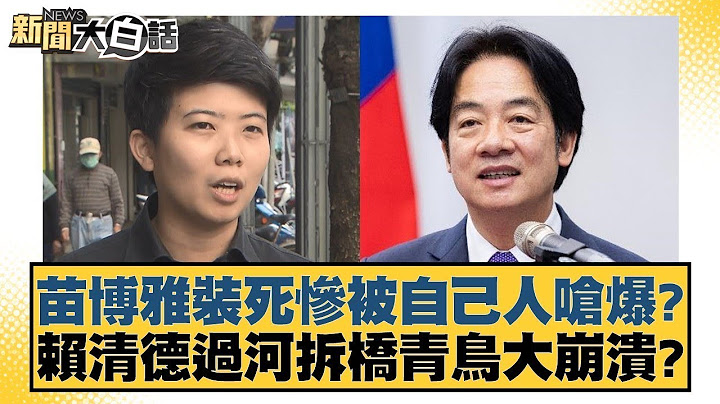 苗博雅裝死慘被自己人嗆爆？賴清德過河拆橋青鳥大崩潰？【新聞大白話】20250118-7｜鄭村棋 李明賢 詹江村