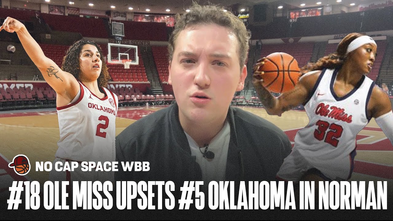 #18 «Оле Мисс» сенсационно обыграла #5 «Оклахому» в Нормане: Коти МакМахон доминировала, и «Ребел...