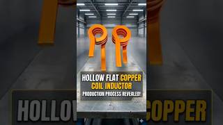 Hollow Flat Copper Coil Winding Process | High-Precision Inductor Manufacturing