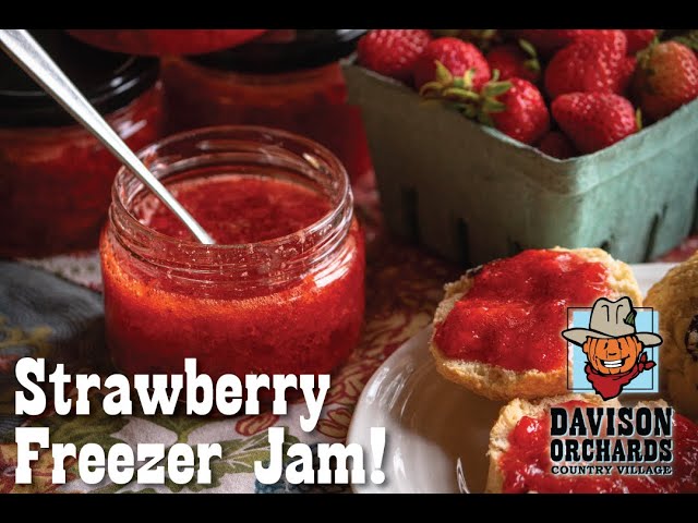 Strawberry Lemon Freezer Jam – Amy's Delicious Mess