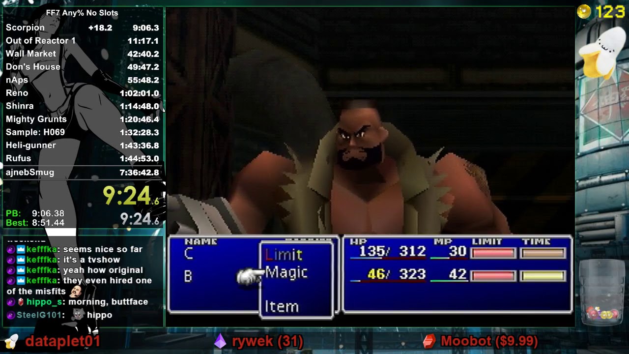 Final fantasy 7 speedrun no slots vegas world