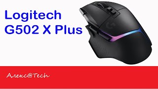 Logitech G502 X Plus - беспроводной флагман Logitech среди универсалов.