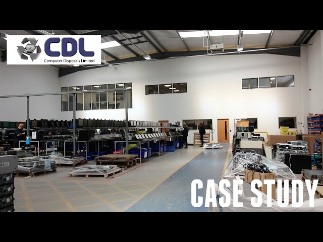 Office Mezzanine Floor & Warehouse Fit Out - Computer Disposals Limited Case Study