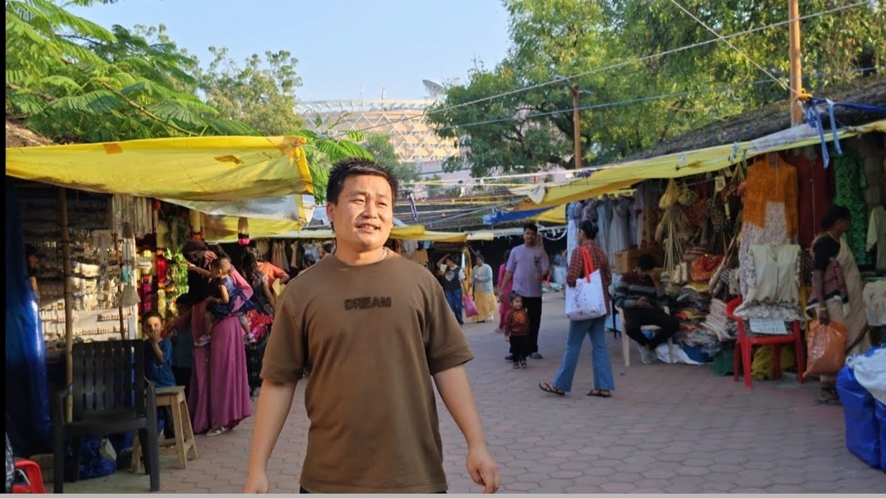 Shilparaman Art& Crafts village,Hi tech city main road madhapur/ inside market😲