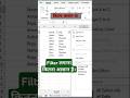 👉 Excel Shortcut Key for Filter 🔥 | Data Filter in Seconds | Excel Tips &amp; Tricks #excel #shorts #job