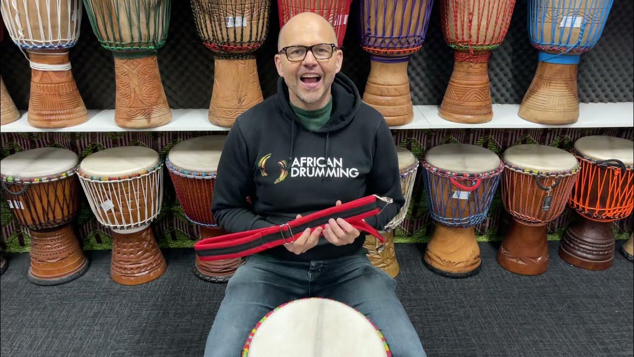 How to use a Djembe Waist Strap YouTube