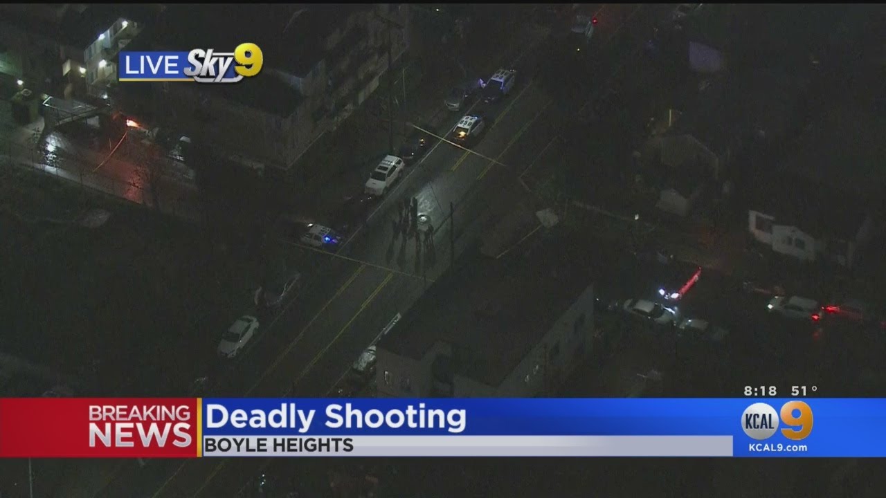 1 Dead In Boyle Heights Shooting - YouTube