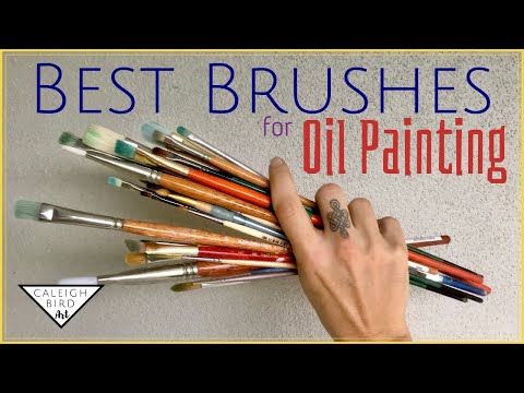 Oil Painting Brush Guide for Artists