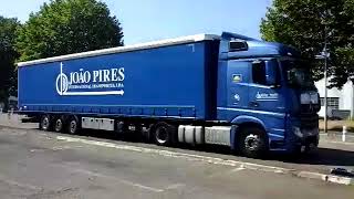 Mercedes-Benz Actros MP4 1845 StreamSpace Transportes Joao Pires (PT) Mercedes-Benz Actros MP4 1845 StreamSpace Transportes Joao Pires (PT)