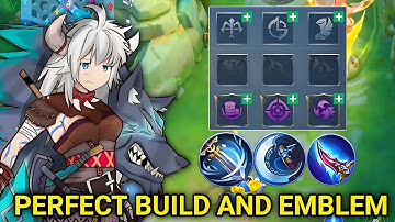 POPOL PERFECT BUILD AND EMBLEM | POPOL AND KUPA BEST BUILD 2022 | POPOL AND KUPA TOP 1 GLOBAL | MLBB