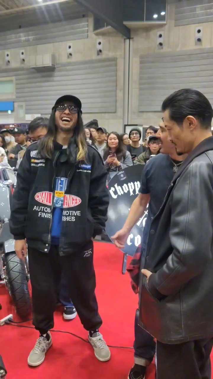 長瀬着　ホットロッドカスタムショー　限定　ラブイヤー　チャレンジャー キャップ JAPANESE CHOPPER RACING CAP 長瀬智也 challenger tokyo