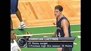Christian Laettner Near Triple-Double vs the Milwaukee Bucks (November 16th  1993) Classic Highlights 