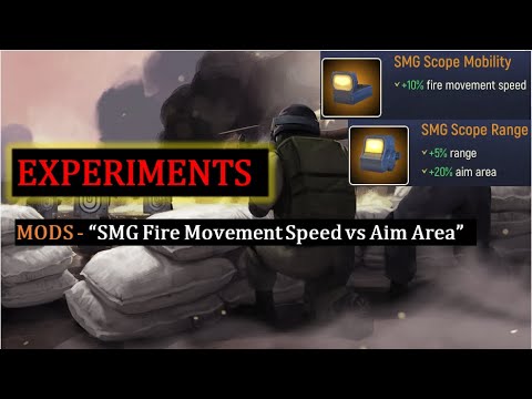 TACTICOOL Experiments - Mods "SMG Fire Movement Speed vs Aim Area"