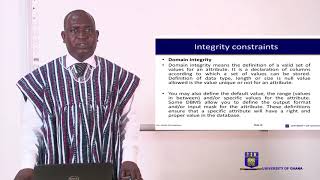 INFS 329: DATABASE MANAGEMENT SYSTEMS - SESSION 6: RELATIONAL DATABASE SYSTEMS