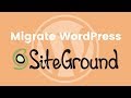 Bluehost to SiteGround Migration Guide - Professional Migration 2020