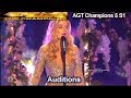 Jackie Evancho sings Music of the Night AMAZING Audition | America's Got Talent Champions 5 AGT
