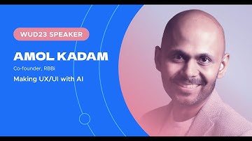 Amol Kadam at World Usability Day Estonia 2023